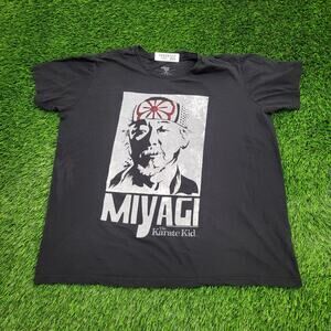 Karate-Kid Miyagi Shirt Womens 2XL 24x26 Black